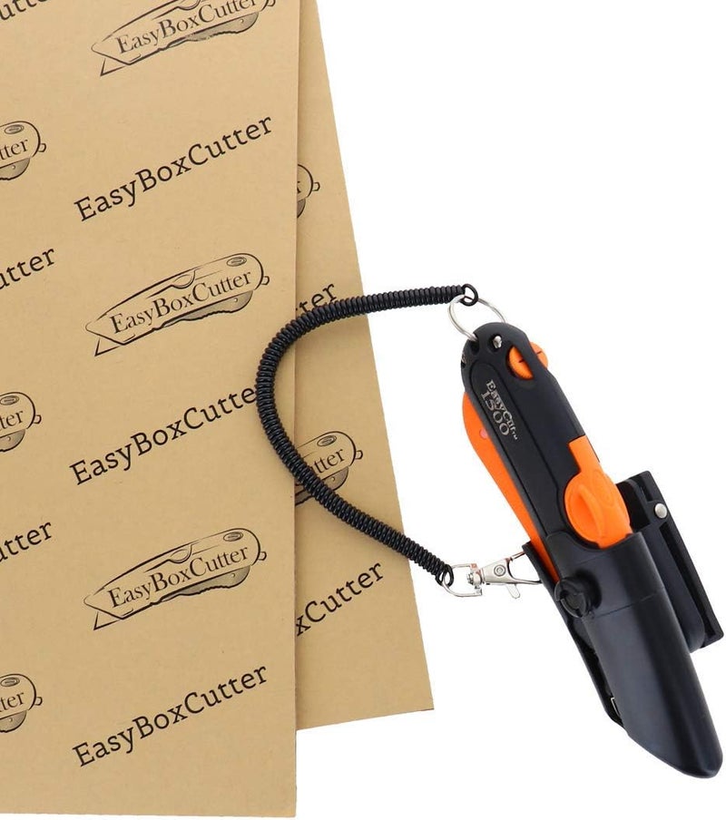 Easy Cut Modern Box Cutter for Retail Use - High productivity and unique features with 100% guaranttee (1500 Series, Orange) - Image 1